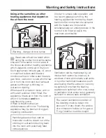 Preview for 7 page of Miele DA 406 Operating And Installation Instructions