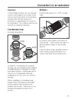 Предварительный просмотр 33 страницы Miele DA 406 Operating And Installation Instructions