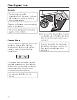 Предварительный просмотр 22 страницы Miele DA 406 Operating And Installation Manual