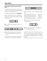 Предварительный просмотр 16 страницы Miele DA 408 Operating And Installation Instructions