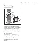 Preview for 27 page of Miele DA 416-4 Operating And Installation Manual