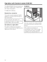 Preview for 30 page of Miele DA 416-4 Operating And Installation Manual