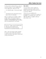 Предварительный просмотр 31 страницы Miele DA 416-4 Operating And Installation Manual