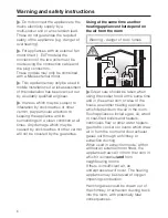 Preview for 6 page of Miele DA 420-4 Operating And Installation Manual