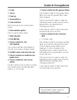 Preview for 11 page of Miele DA 420-4 Operating And Installation Manual