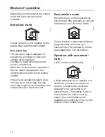 Preview for 14 page of Miele DA 420V-6 EXT Operating And Installation Instructions