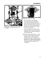 Preview for 37 page of Miele DA 420V-6 EXT Operating And Installation Instructions