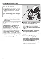 Preview for 54 page of Miele DA 420V-6 Operating Instructions Manual