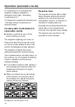 Preview for 398 page of Miele DA 420V-6 Operating Instructions Manual