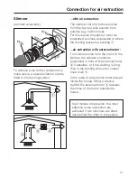 Предварительный просмотр 31 страницы Miele DA 422-4 Operating And Installation Manual