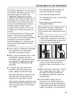 Предварительный просмотр 35 страницы Miele DA 422-6 Operating And Installation Instructions