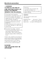 Предварительный просмотр 32 страницы Miele DA 424 V EXT Operating And Installation Instructions