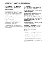 Предварительный просмотр 6 страницы Miele DA 424 V EXT Operating And Installation Manual