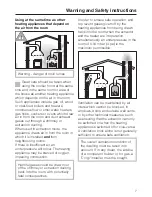 Предварительный просмотр 7 страницы Miele DA 426-4 Operating And Installation Manual