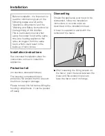 Preview for 30 page of Miele DA 428-4 Operating And Installation Instructions