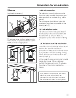 Предварительный просмотр 33 страницы Miele DA 428-4 Operating And Installation Instructions