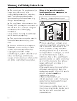 Preview for 6 page of Miele DA 428-4 Operating And Installation Manual