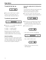 Preview for 14 page of Miele DA 428-4 Operating And Installation Manual