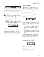 Preview for 15 page of Miele DA 428-4 Operating And Installation Manual