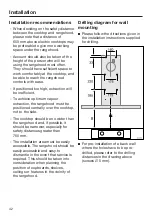 Предварительный просмотр 42 страницы Miele DA 4288 W Operating And Installation Instructions