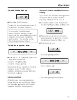 Предварительный просмотр 15 страницы Miele DA 430-4 Operating And Installation Instruction