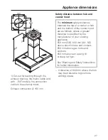 Предварительный просмотр 27 страницы Miele DA 430-4 Operating And Installation Instruction