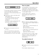 Preview for 13 page of Miele DA 446-4 Operating And Installation Manual