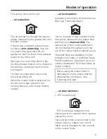 Preview for 9 page of Miele DA 489-4 Operating And Installation Instructions