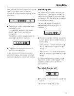 Preview for 13 page of Miele DA 489-4 Operating And Installation Instructions