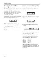 Предварительный просмотр 20 страницы Miele DA 489-4 Operating And Installation Manual