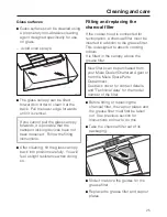 Предварительный просмотр 25 страницы Miele DA 489-4 Operating And Installation Manual