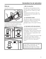 Предварительный просмотр 35 страницы Miele DA 489-4 Operating And Installation Manual