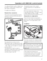 Предварительный просмотр 37 страницы Miele DA 489-4 Operating And Installation Manual