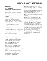 Preview for 7 page of Miele DA 5000 D Operating And Installation Instructions