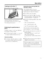Preview for 11 page of Miele DA 5000 D Operating And Installation Instructions