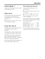 Preview for 13 page of Miele DA 5000 D Operating And Installation Instructions