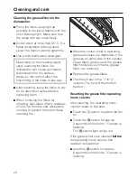 Preview for 20 page of Miele DA 5000 D Operating And Installation Manual