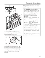 Предварительный просмотр 23 страницы Miele DA 5000 D Operating And Installation Manual