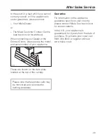 Preview for 29 page of Miele DA 5000 D Operating And Installation Manual