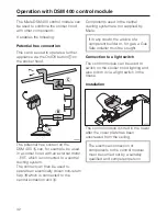 Предварительный просмотр 32 страницы Miele DA 5100 D Operating And Installation Instructions