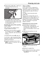 Предварительный просмотр 29 страницы Miele DA 5106 Operating And Installation Instructions