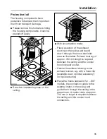 Предварительный просмотр 35 страницы Miele DA 5106 Operating And Installation Instructions