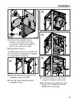 Предварительный просмотр 39 страницы Miele DA 5106 Operating And Installation Instructions