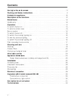 Preview for 2 page of Miele DA 5320 D Operating And Installation Instructions