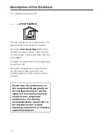 Preview for 12 page of Miele DA 5320 D Operating And Installation Instructions