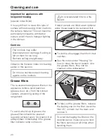 Preview for 20 page of Miele DA 5320 D Operating And Installation Instructions