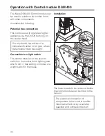 Предварительный просмотр 30 страницы Miele DA 5320 D Operating And Installation Manual