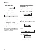 Preview for 10 page of Miele DA 5321 W Operating And Installation Manual