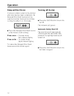 Preview for 12 page of Miele DA 5321 W Operating And Installation Manual