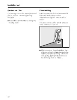 Preview for 32 page of Miele DA 5321 W Operating And Installation Manual